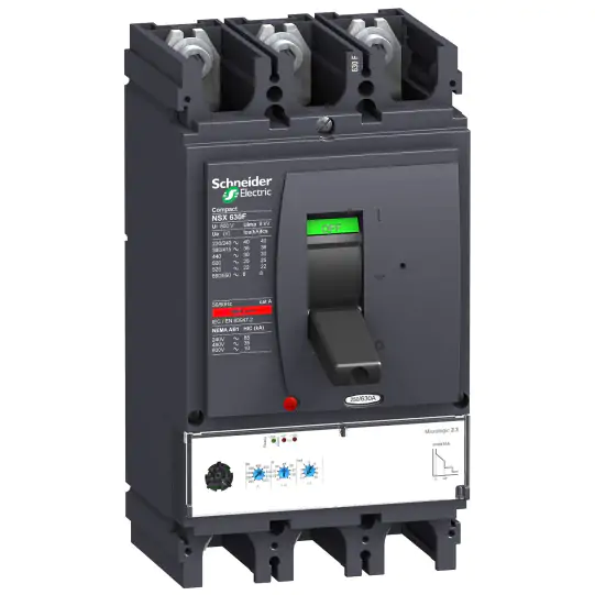 کلید اتوماتیک 630 آمپر الکترونیکی سری NSX630N اشنایدر